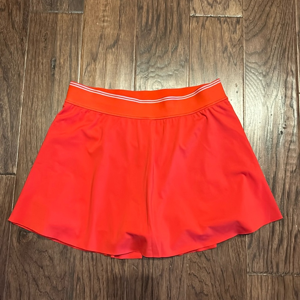Athleta Red Tennis Skirt